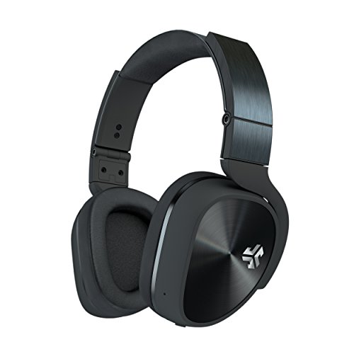 0812887015554 - JLAB AUDIO FLEX STUDIO BLUETOOTH NOISE CANCELING DJ STYLE HEADPHONES WITH METAL BUILD, GUARANTEED FOR LIFE, CARRYING CASE AND FOLDING FOR EASY TRAVEL.