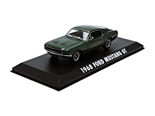 0812982020514 - GREENLIGHT COLLECTIBLES HOLLYWOOD SERIES 3 - BULLITT - 1968 FORD MUSTANG DIE CAST VEHICLE (1:43 SCALE)
