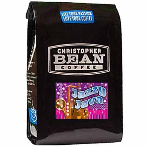 0812988022376 - CHRISTOPHER BEAN COFFEE GROUND FLAVORED COFFEE, JAZZY JAVA, 12 OUNCE