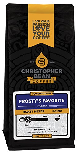 0812988022970 - CHRISTOPHER BEAN COFFEE DECAFFEINATED GROUND COFFEE, FROSTYS FAVORITE, 12 OUNCE