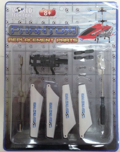 0813023029084 - PHANTOM REPLACEMENT RC HELICOPTER PARTS SET