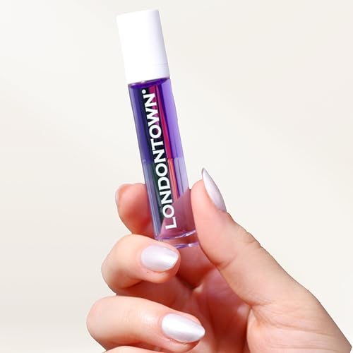 0813091029023 - LONDONTOWN ROLL AND GLOW ESSENTIAL CUTICLE OIL OVER NIGHT LAVENDER NAIL STRENGTHENER LUXE STRENGTH REGENERATION 0.4 FL OZ