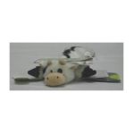 0813168010817 - LONG AND LOVELY COWPIE DOG TOY SIZE SMALL 3 H X 6.25 W X 15 D
