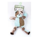 0813168012095 - HUGGLEHOUNDS PATCHIE KNOTTIE BEAR MULTI COLORED