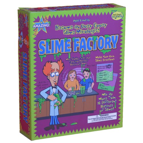 0813268013312 - BE AMAZING TOYS SLIME FACTORY SCIENCE EXPERIMENT KITS