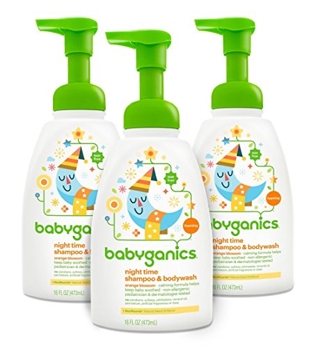 0813277014058 - BABYGANICS FOAMING FUN SHAMPOO AND BODY WASH, ORANGE BLOSSOM, 16 FLUID OUNCE (PACK OF 3), PACKAGING MAY VARY