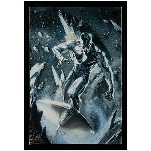 0813297020145 - MARVEL RISE SIGNED BY GABRIELLE DELL'OTTO AND STAN LEE FRAMED FINE ART CANVAS