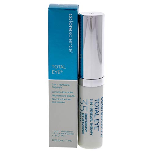 0813419027052 - COLORESCIENCE TOTAL EYE 3-IN-1 ANTI-AGING RENEWAL THERAPY FOR WRINKLES & DARK CIRCLES, SPF 35, TAN