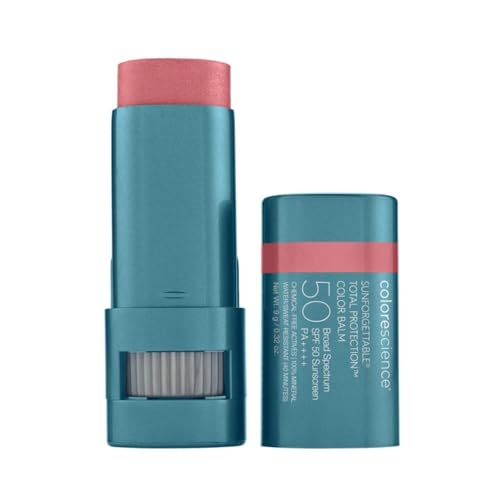0813419028134 - COLORESCIENCE SUNFORGETTABLE TOTAL PROTECTION COLOR BALM SPF 50, FOR CHEEKS & LIPS, PINK SKY