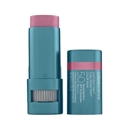0813419028141 - COLORESCIENCE SUNFORGETTABLE TOTAL PROTECTION COLOR BALM SPF 50, FOR CHEEKS & LIPS, VIOLET HAZE