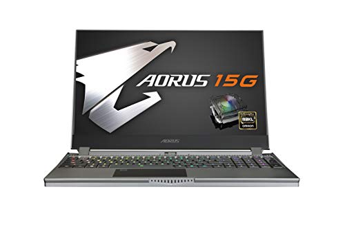 0813567028468 - AORUS 15G (SB) PERFORMANCE GAMING LAPTOP, 15.6-INCH FHD 144HZ IPS, GEFORCE GTX 1660 TI, 10TH GEN INTEL I7-10750H, 16GB DDR4, 512GB NVME SSD