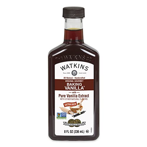 0813724022315 - WATKINS ALL NATURAL ORIGINAL GOURMET BAKING VANILLA WITH PURE EXTRACT, 8 FL. OZ. BOTTLE, 1-PACK