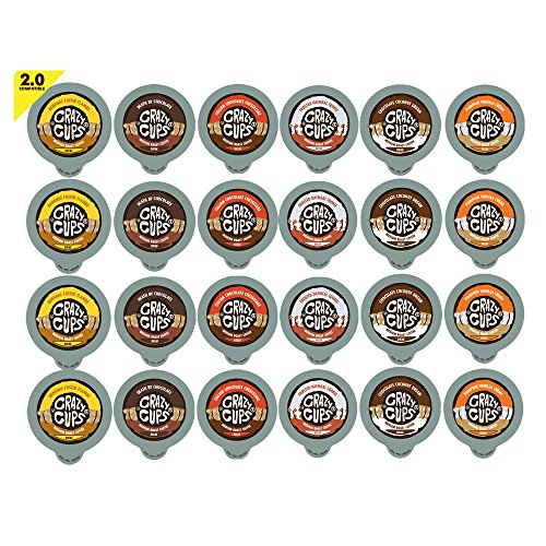 0813957020126 - CRAZY CUPS DECAF FLAVORED LOVERS SINGLE SERVE CUPS FOR KEURIG K CUPS BREWER, 24 COUNT