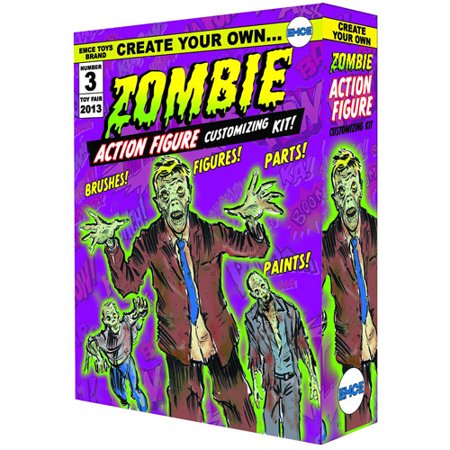 0814034012133 - SPHEREWERX CREATE YOUR OWN ZOMBIE ACTION FIGURE CUSTOMIZING KIT