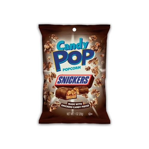 0814109021282 - PIPOCA CANDY POP SNICKERS 28G