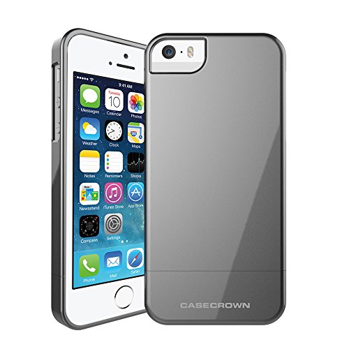 0814211013380 - IPHONE 5S CASE, PERFECT FIT & SOFT INTERIOR, CASECROWN BONBONS GLIDER CASE (SILVER SPOON)