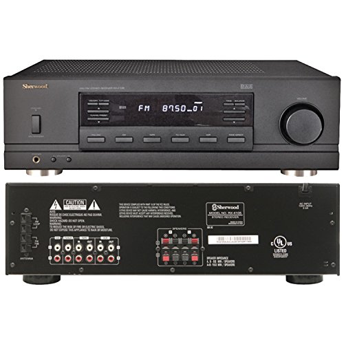 0814227011905 - SHERWOOD RX-4105 2-CHANNEL REMOTE-CONTROLLED STEREO RECEIVER
