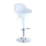 0081438228822 - PLASTIC ADJUSTABLE HEIGHT BAR STOOL WITH HIGHER BACK - SET OF 2