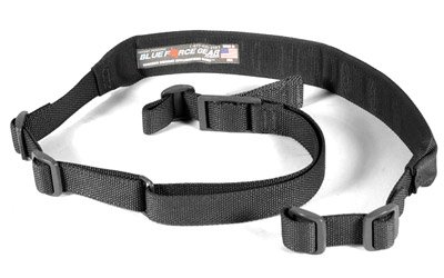 0814520015266 - BLUE FORCE GEAR BLACK PADDED VICKERS 2-PT SLING