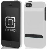 0814523020694 - INCIPIO STASHBACK WALLET HARD CASE FOR IPHONE 5 - RETAIL PACKAGING - WHITE