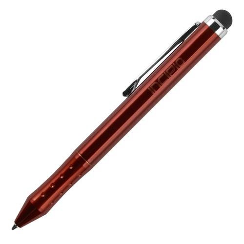 0814523451085 - INCIPIO INSCRIBE DUAL INK STYLUS AND PEN - RED (STY-108)