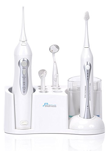 0814578021066 - WELLNESS ORAL CARE HOME DENTAL CENTER WITH RECHARGEABLE ULTRA SONIC TOOTHBRUSH,