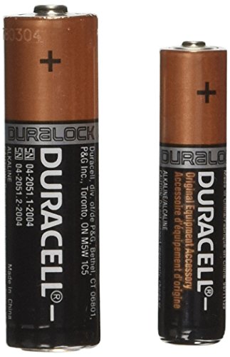 0081462510412 - DURACELL COPPERTOP ALKALINE AA AND AAA BATTERIES WITH DURALOCK - 24 PACK EACH (48 BATTERIES TOTAL)