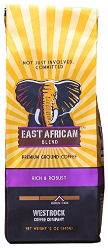8146810124870 - WESTROCK COFFEE COMPANY EAST AFRICAN BLEND BEST MEDIUM-DARK ROAST GOURMET GROUND COFFEE, 12 OZ. BAG