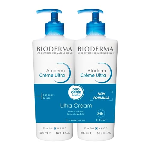 0814742003232 - BIODERMA- ATODERM CREAM ULTRA DUO - FACE AND BODY ULTRA NOURISHING CREAM FOR NORMAL TO DRY SKIN- HYDRATION FOR THE WHOLE FAMILY - WITH OMEGAS 3-6-9