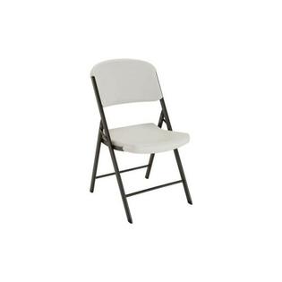 0081483428031 - CONTOURED FOLDING CHAIR IN ALMOND & BRONZE - SET OF 4