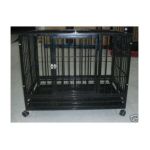 0814836010139 - 48 HEAVY DUTY DOG PET CAT BIRD CRATE CAGE KENNEL HB