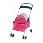 0814836011563 - PINK POSH PET STROLLER DOGS CATS W CUP HOLDER