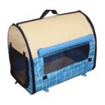 0814836011952 - DOG PET HOUSE CARRIER SOFT CRATE W CARRYCASE BG