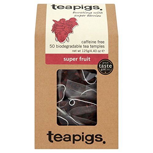 0814910010802 - TEAPIGS SUPER FRUIT TEA, 50 COUNT