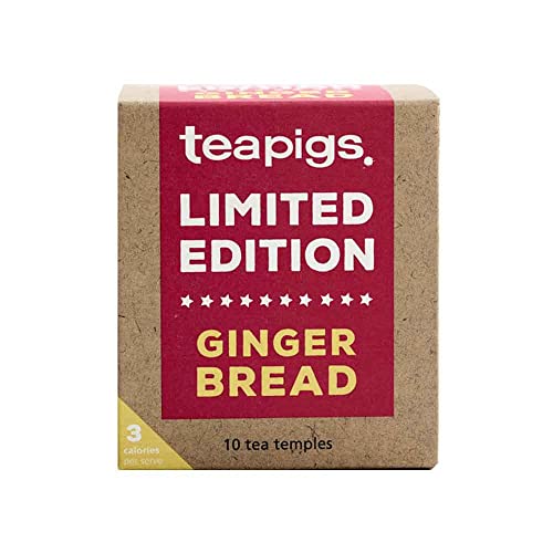 0814910013070 - TEAPIGS GINGERBREAD TEA MADE WITH WHOLE SPICES (1 PACK OF 10 TEA BAGS)