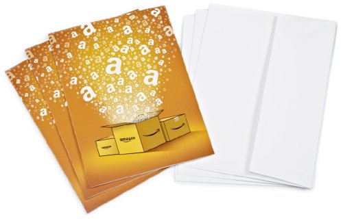 0814916018505 - AMAZON.COM $100 GIFT CARDS, PACK OF 3 WITH GREETING CARDS (AMAZON SURPRISE BOX DESIGN)