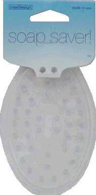 0081492301004 - PLASTIC BAR SOAP HOLDER FOR BATHROOM SHOWER - CLEAR