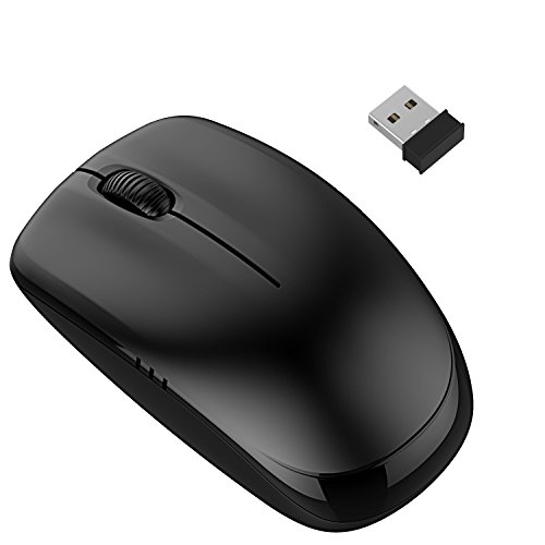 0815000021067 - JETECH 2.4GHZ WIRELESS MOBILE OPTICAL MOUSE WITH 18-MONTH BATTERY LIFE