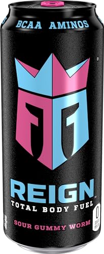 0815154025973 - REIGN TOTAL BODY FUEL, SOUR GUMMY WORM, FITNESS & PERFORMANCE DRINK, 16 FL OZ (PACK OF 1)