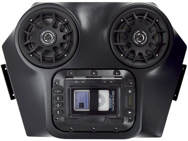 0815172010760 - SSV WORKS GEN 2 WP-ORZ AND WP-ORZ+2 STEREO 4 SPEAKER SYSTEM OVERHEAD SOUND BAR FOR IPOD OR IPHONE, FITS RZR, RZR-S AND XP900