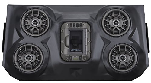 0815172011262 - SSV WORKS WP-RZF3O4 POLARIS RZR XP1000 AND 2015+ 900 4 SEAT BLUETOOTH 4 SPEAKER OVERHEAD STEREO SYSTEM
