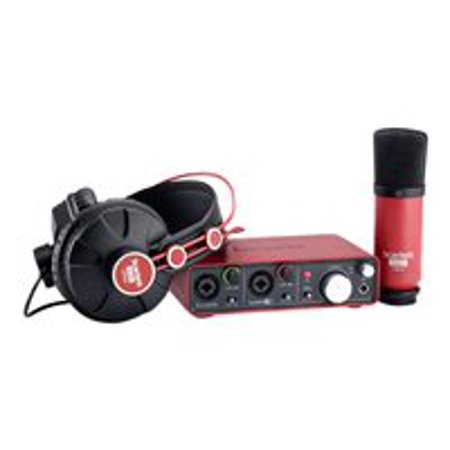 0815301008224 - FOCUSRITE SCARLETT 2I2 USB RECORDING AUDIO INTERFACE STUDIO PACKAGE