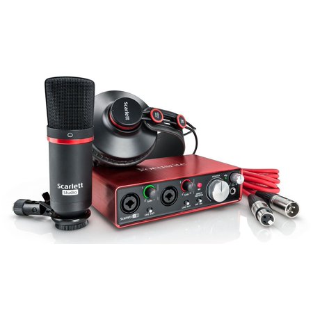 0815301008460 - FOCUSRITE SCARLETT 2I2 STUDIO (2ND GEN) USB AUDIO INTERFACE AND RECORDING BUNDLE WITH PRO TOOLS | FIRST
