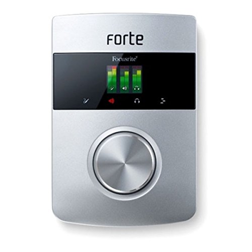 0815301012023 - FOCUSRITE FORTE PREMIUM 2 IN, 4 OUT PORTABLE USB INTERFACE FOR MAC AND WINDOWS