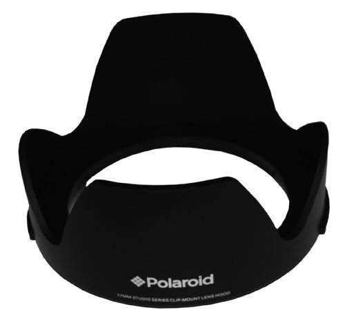 0815361010649 - POLAROID STUDIO SERIES 52MM LENS HOOD WITH EXCLUSIVE PUSHBUTTON MOUNTING SYSTEM - NO MORE 'SCREWING AROUND WITH OLD FASHIONED THREADED HOODS