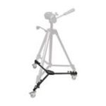 0815361013725 - POLAROID UNIVERSAL FOLDABLE TRIPOD DOLLY WITH HANDLE AND DELUXE CARRYING CASE FOR CAMCORDERS AND CAMERAS