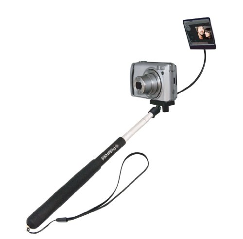 0815361014999 - POLAROID CAMERA EXTENDER SELF PORTRAIT HANDHELD MONOPOD WITH MIRROR, EXTENDS TO