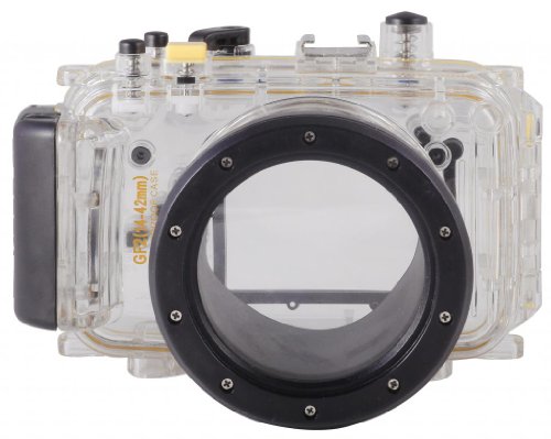 0815361017211 - POLAROID DIVE RATED WATERPROOF UNDERWATER HOUSING CASE FOR THE PANASONIC LUMIX GF3 WITH A 14-42MM LENS