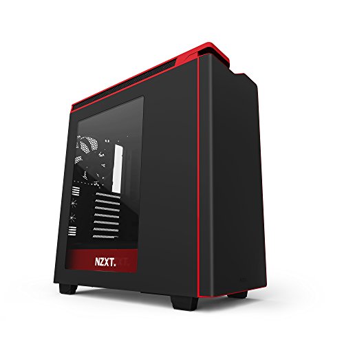 0815671012555 - NZXT ATX MID TOWER COMPUTER CASE CA-H442W-M1