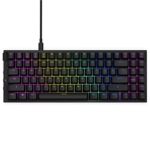 0815671016393 - NZXT FUNCTION MINI TKL MECHANICAL KEYBOARD - KB-175US-BR - PC GAMING MECHANICAL KEYBOARD - MX COMPATIBLE SWITCHES - HOT SWAPPABLE KEY SWITCH SOCKETS - LINEAR RGB SWITCHES - ALUMINUM TOP PLATE - BLACK